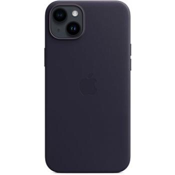 Apple iPhone 14 Plus Kožený kryt s MagSafe atramentovo fialový (MPPC3ZM/A)