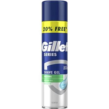 GILLETTE Series Upokojujúci gél na holenie s aloe vera 240 ml (7702018982011)
