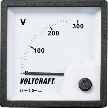 VOLTCRAFT AM-72x72/300V Analógové vstavané meracie zariadenie AM-72x72 / 300V  300 V otočná cievka