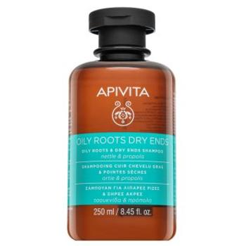 Apivita Oily Roots & Dry Ends Shampoo posilujúci šampón pre mastnú pokožku hlavy 250 ml