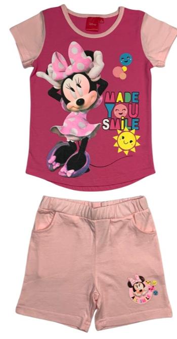 Setino Letný plážový set Minnie Mouse - svetloružový Veľkosť - deti: 122
