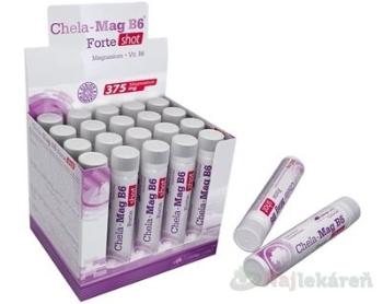Chela-Mag B6 Forte shot višňová príchuť 20x25ml