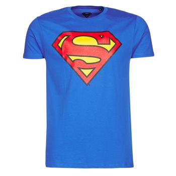 Yurban  SUPERMAN LOGO CLASSIC  Tričká s krátkym rukávom Modrá