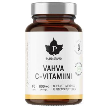 Strong Vitamin C 60 kapslí (Vahva C-Vitamiini)