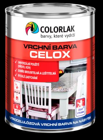 COLORLAK CELOX C2001 - Nitrocelulózová farba na kov a drevo C2430 - hnedá čokoládová 0,75 L