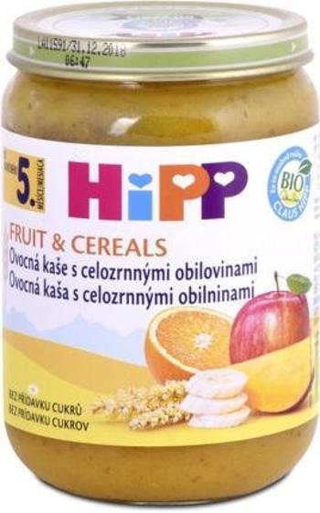HiPP Príkrm ovocný BIO Ovocná kaša s celozrnnými obilninami 190g