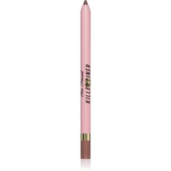 Too Faced Killer Liner 36 Hour Waterproof Gel Eyeliner Pencil vodeodolná gélová ceruzka na oči pre dlhotrvajúci efekt odtieň Killer Taupe 1,2 g