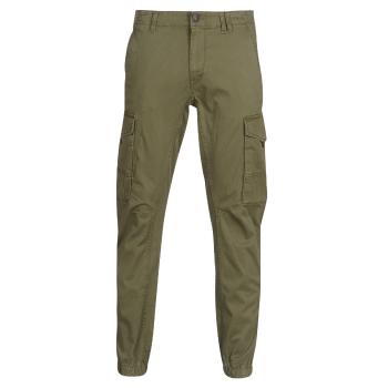 Jack & Jones  JJIPAUL  Nohavice Cargo Kaki