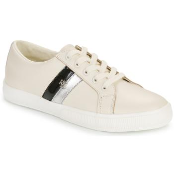 Lauren Ralph Lauren  JANSON II-SNEAKERS-LOW TOP LACE  Nízke tenisky Biela