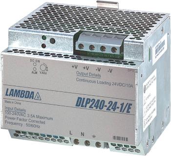 TDK-Lambda DLP240-24-1/E sieťový zdroj na montážnu lištu (DIN lištu)  24 V/DC 10 A 240 W 1 x