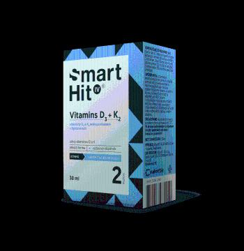 SmartHit IV D3 + K2 roztok 30 ml