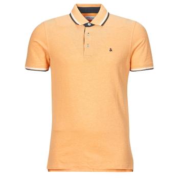 Jack & Jones  JJEPAULOS POLO SS  Polokošele s krátkym rukávom Oranžová