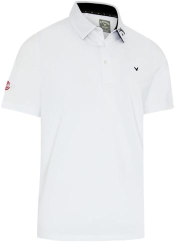 Callaway 3 Chev Odyssey Mens Bright White XL Polo košeľa