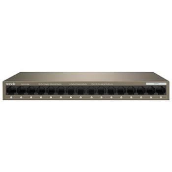 Tenda TEG1016M 16× Gigabit Desktop Ethernet Switch, VLAN, MAC 8K, Fanless