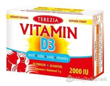 TEREZIA VITAMÍN D3 2000 IU 30 ks