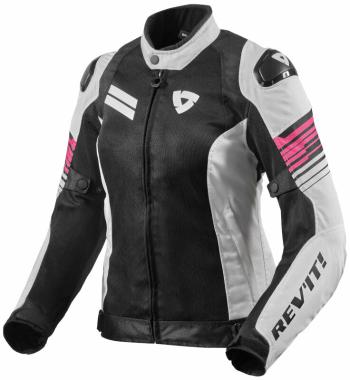 Rev'it! Jacket Apex Air H2O Ladies White/Pink 46 Textilná bunda