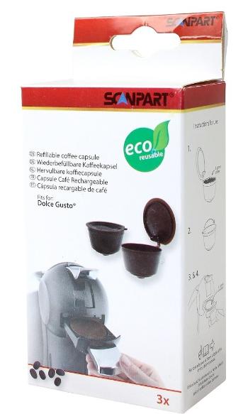 SCANPART DOLCE GUSTO KAPSULE NA OPAKOVANE POUZITIE