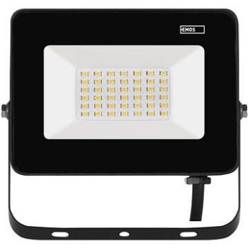 EMOS LED reflektor SIMPO 30 W, čierny, neutrálna biela (1531223200)