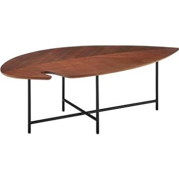 Danish Style Konferenční stolek Letysa, 120 cm, tmavě hnědá (NT02233)