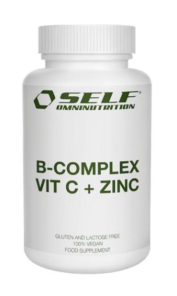 B-COMPLEX VIT C + ZINC - Self OmniNutrition 120 kaps.