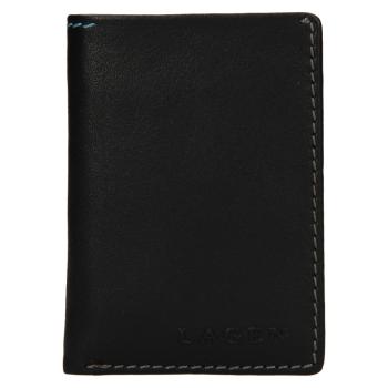 Lagen Pánska peňaženka kožená TP 810 Čierna
