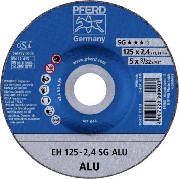 PFERD EH 125-2,4 SG ALU 61320822 rezný kotúč lomený  125 mm 22.23 mm 25 ks