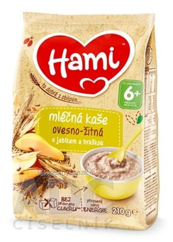 Hami mliečna kaša ovseno - ražná s jabkom a hruškou (od ukonč. 6. mesiaca) 1x210 g