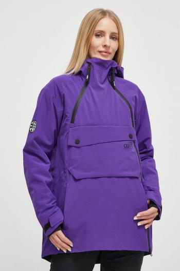 Snowboardová bunda Colourwear Cake 2.0 fialová farba