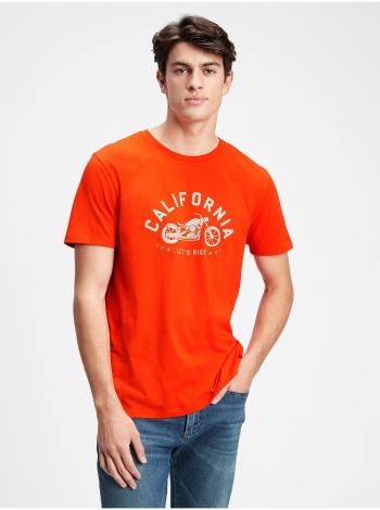Tričko graphic t-shirt Oranžová