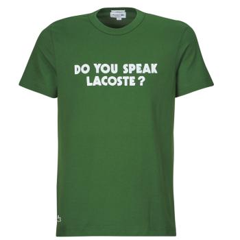 Lacoste  TH0134  Tričká s krátkym rukávom Zelená