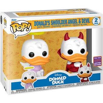 Funko POP! Disney Donald Duck - 2PK Donald’s Shoulder Angel and Devil (889698608060)