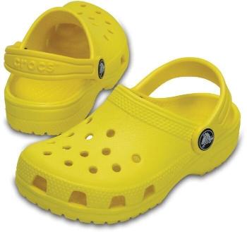 Crocs Kids' Classic Clog Lemon 30-31