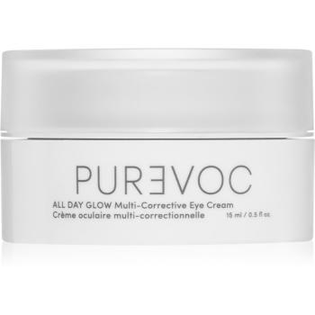 WONDERSKIN PUREVOC All Day Glow Eye Cream očný krém na korekciu tmavých kruhov a vrások 15 ml