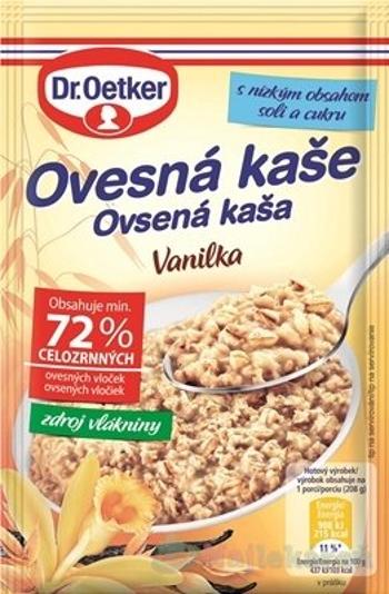 Ovsená kaša Vanilka - Dr.Oetker, prášok 58g