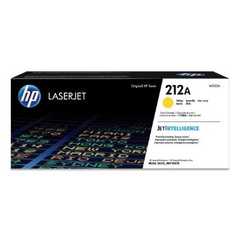 HP originálny toner W2122A, yellow, 4500 str., HP 212A, HP Color LaserJet Enterprise M554dn,M555dn,M555x, O