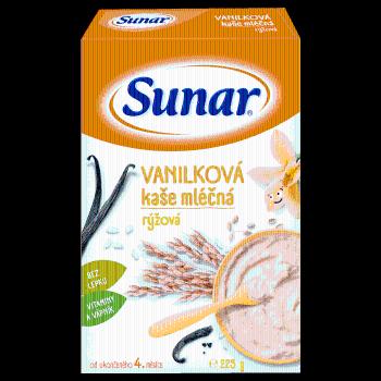 Sunar Vanilková kaša mliečna rýžová 225 g