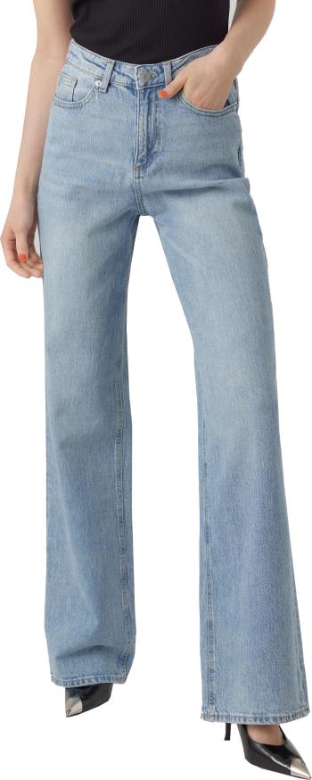 Vero Moda Dámske džínsy VMTESSA Straight Fit 10283858 Light Blue Denim 31/32