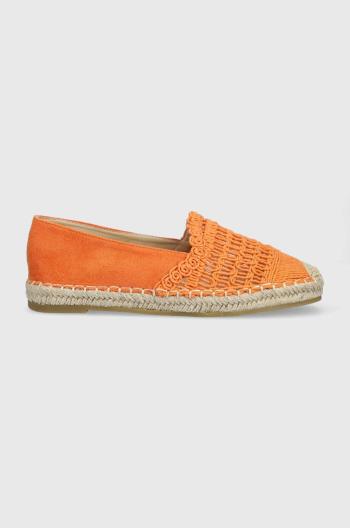 Espadrilky Answear Lab oranžová farba