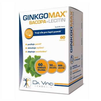 DA VINCI ACADEMIA GinkgoMAX+Bacopa+Lecitín 60 kapsúl