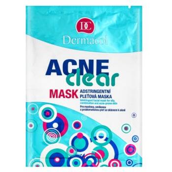 Dermacol ACNEclear vyživujúca maska Adstringent Facial Mask 2 x 8 g