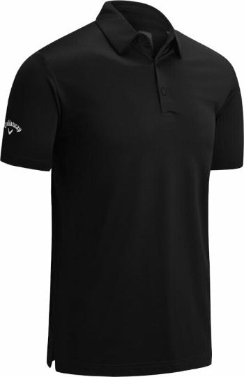 Callaway Swingtech Solid Mens Polo Shirt Caviar L