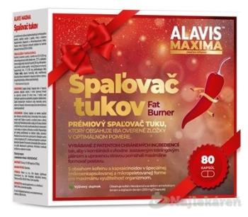 ALAVIS MAXIMA Spaľovač tukov 80 kapsúl