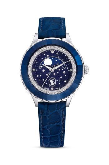 Hodinky Swarovski OCTEA MOON dámske, tmavomodrá farba, 5677494