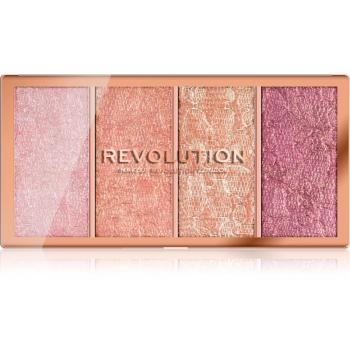 Makeup Revolution Vintage Lace paleta líceniek 4 x 5 g