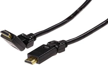 Schwaiger HDMI prepojovací kábel #####HDMI-A Stecker, #####HDMI-A Stecker 1.50 m čierna HDMS15533 pozlátené kontakty, Ul