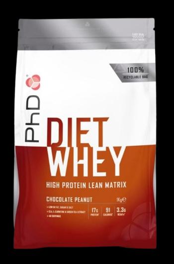 PHD NUTRITION Diet Whey Čokoláda-oriešok 1 kg