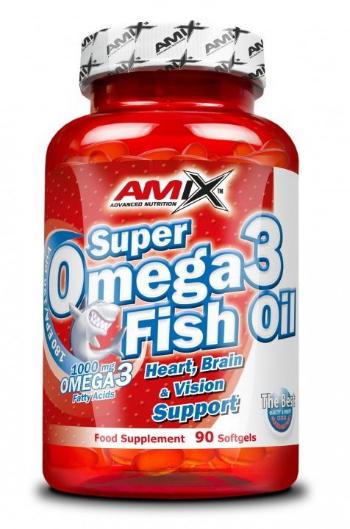 Super Omega 3 Fish Oil - Amix 180 kaps.