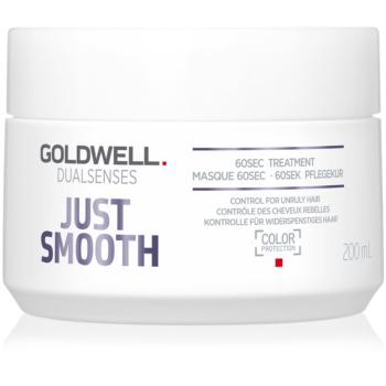 Goldwell Dualsenses Just Smooth uhladzujúca maska pre nepoddajné vlasy 200 ml