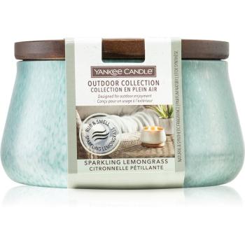 Yankee Candle Outdoor Collection Sparkling Lemongrass vonná sviečka Outdoor 283 ml