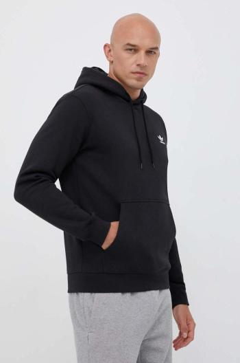 Mikina adidas Originals pánska, čierna farba, s kapucňou, s nášivkou,  IM4522